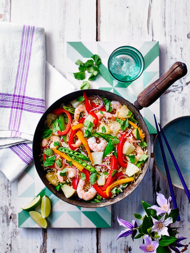 prawn pineapple fried rice