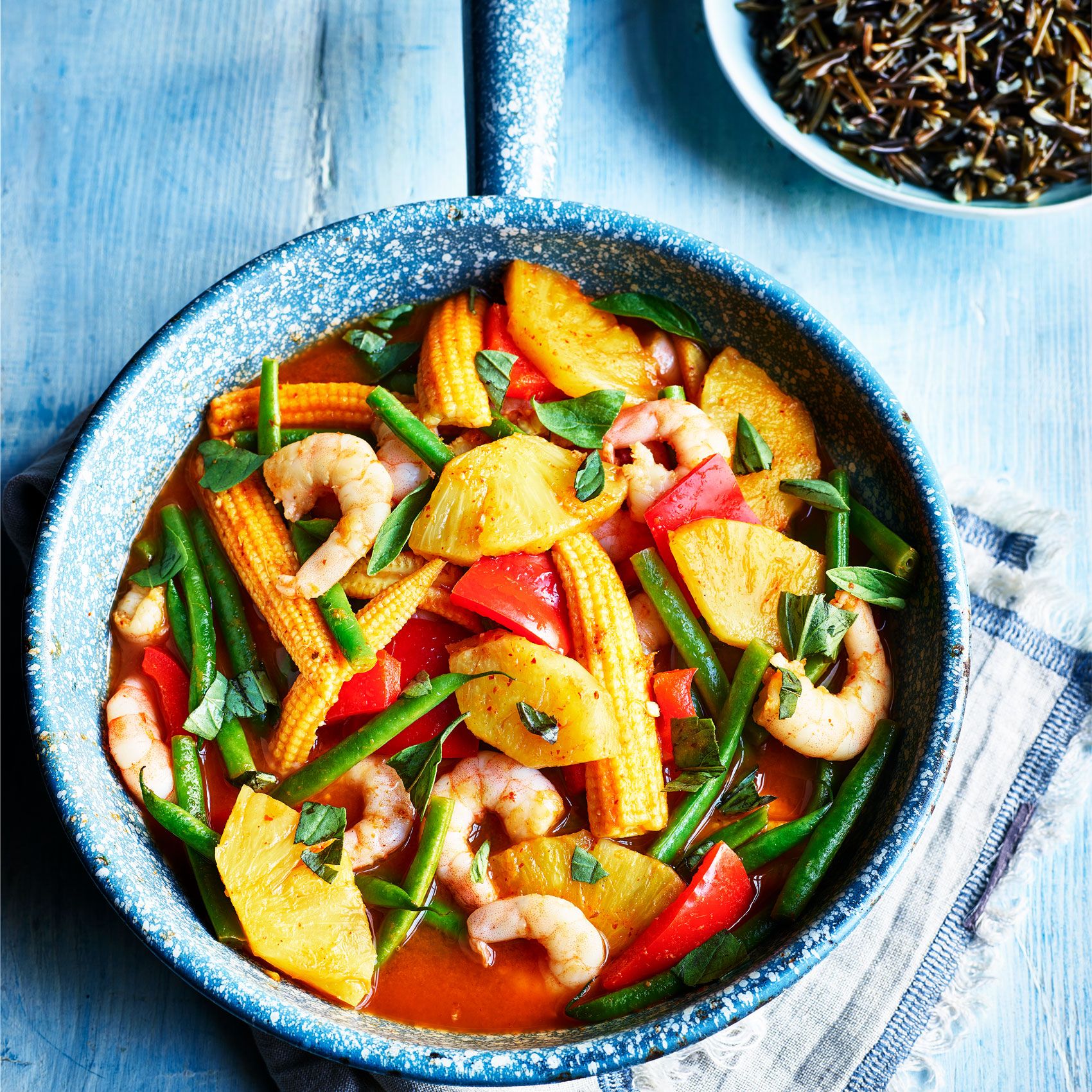 prawn and pineapple curry