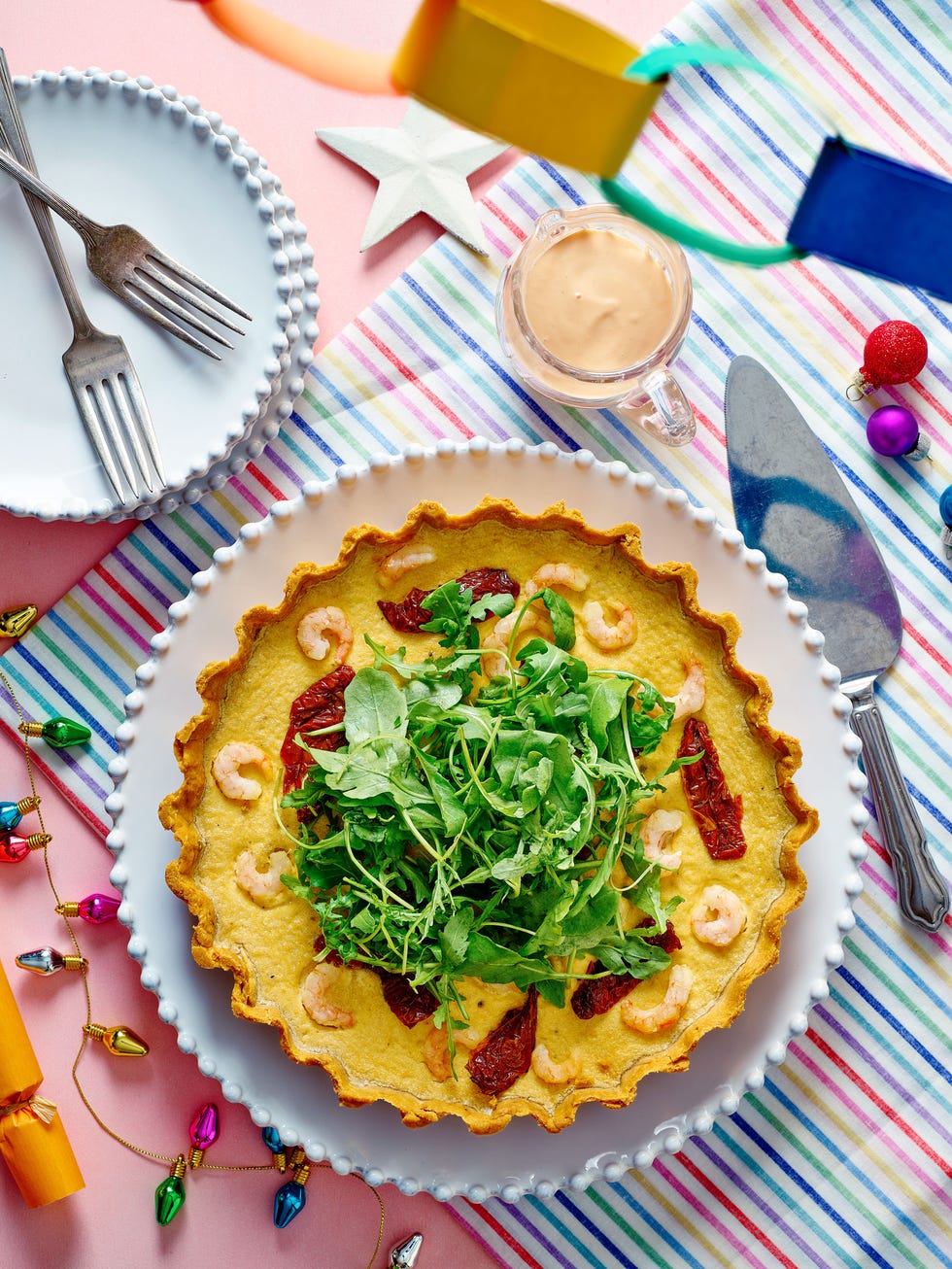prawn cocktail quiche