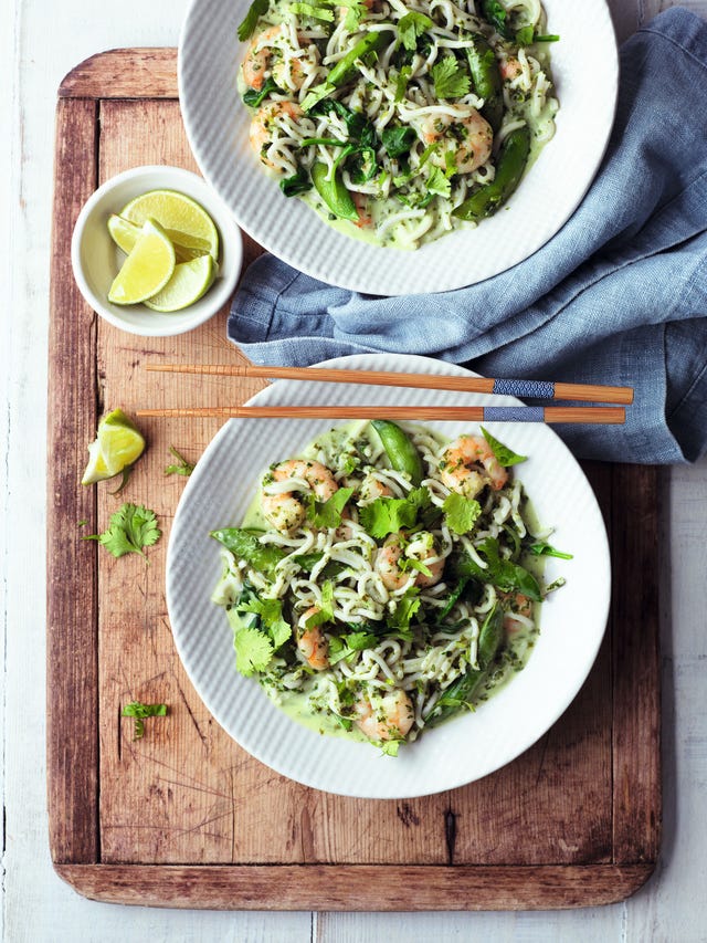 prawn green curry