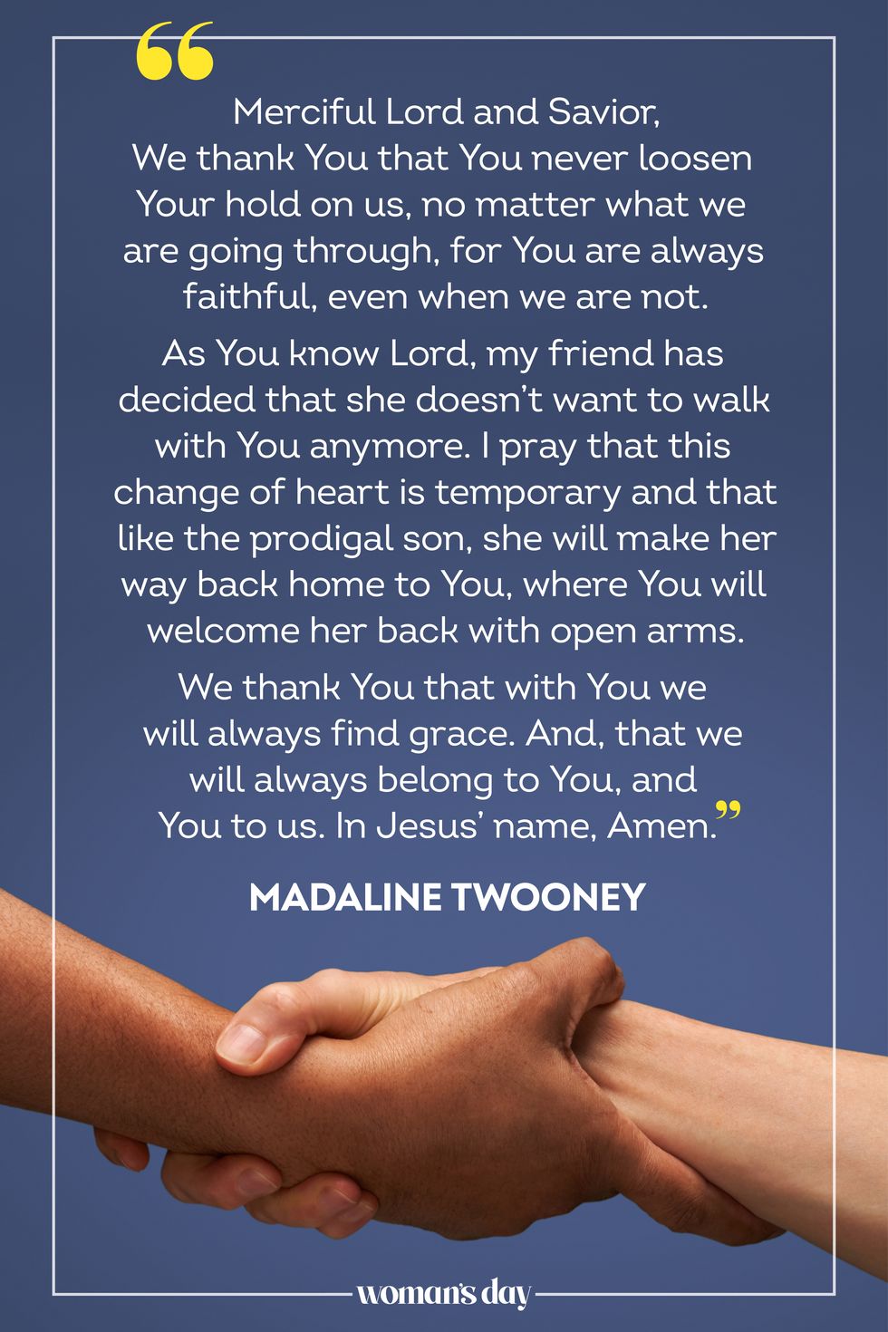 prayer for a friend madaline twooney