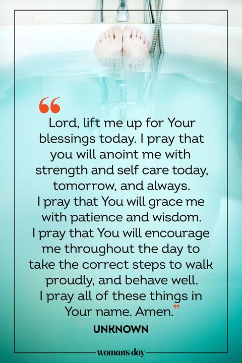 prayers for healing prayer for self care