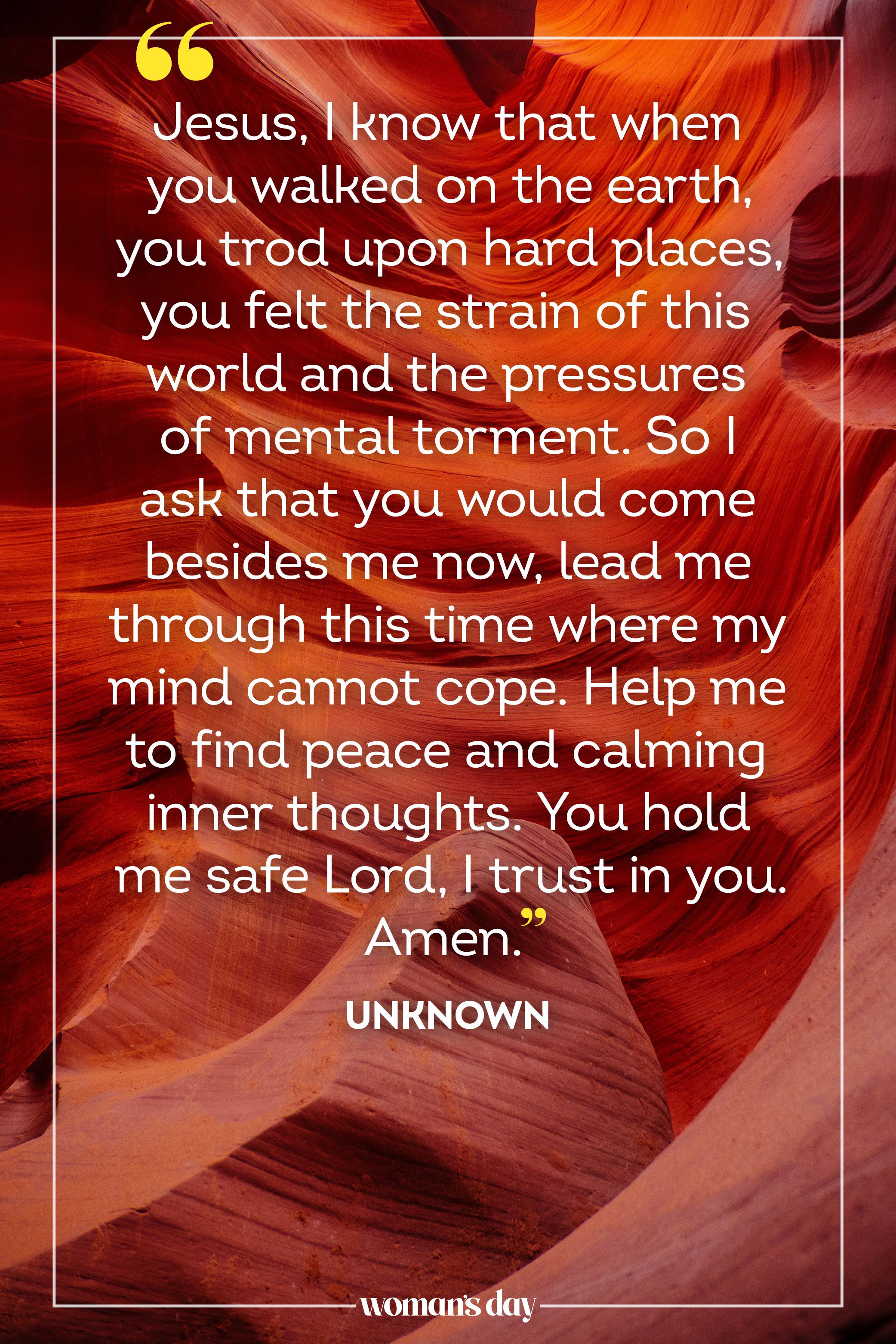 prayer quotes for hard times