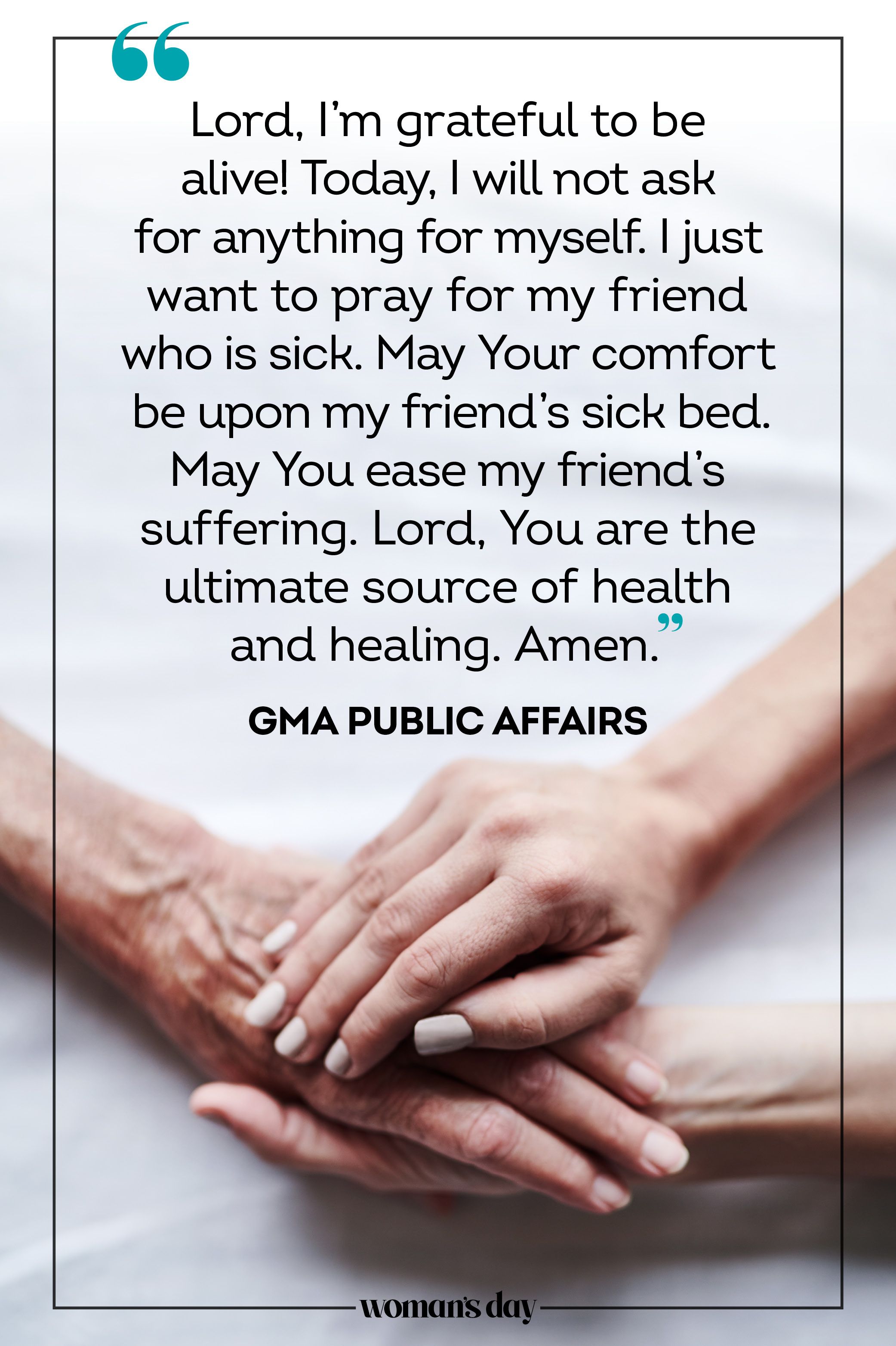 healing prayer for a sick child