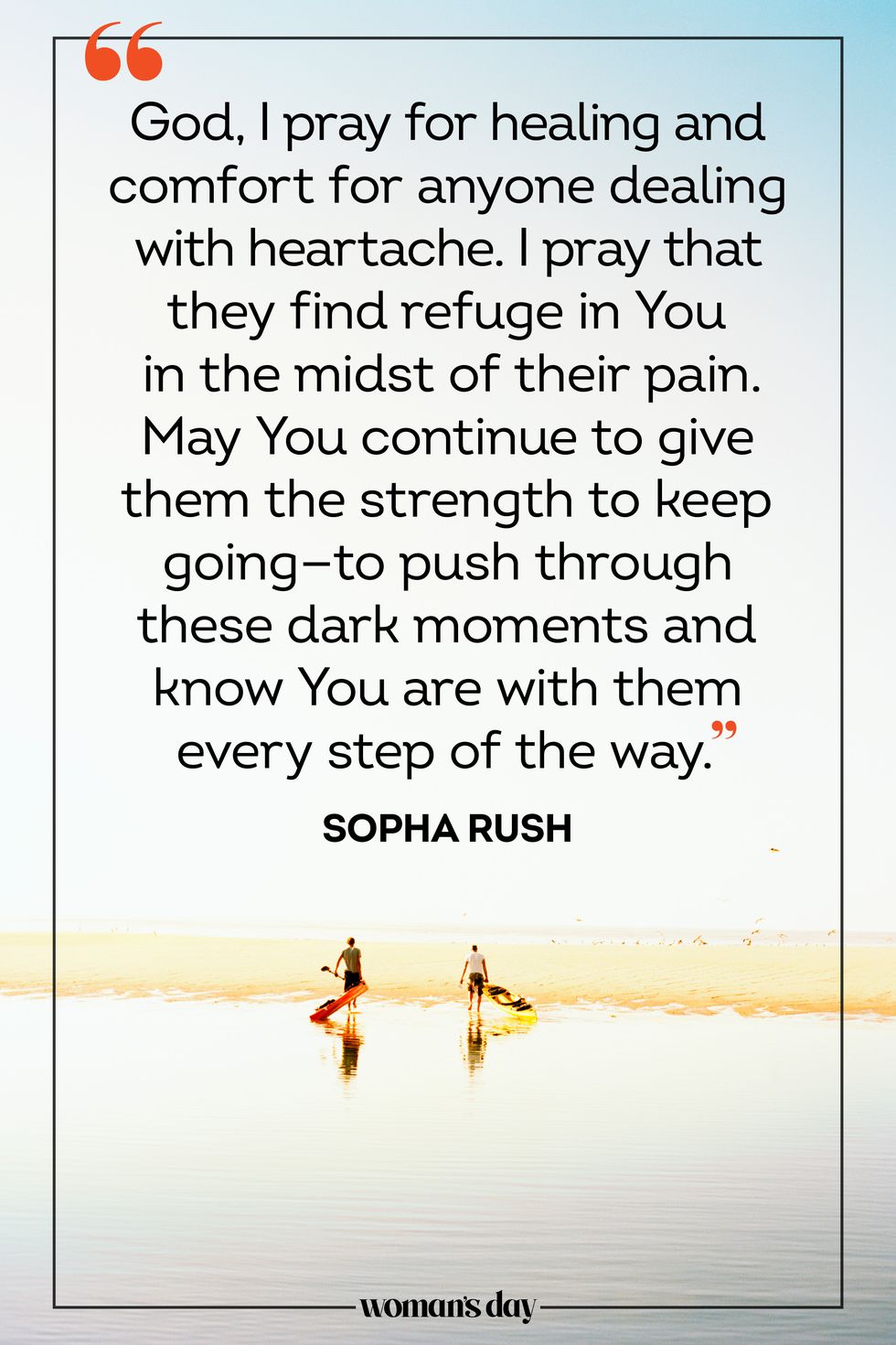 prayers for a friend sopha rush