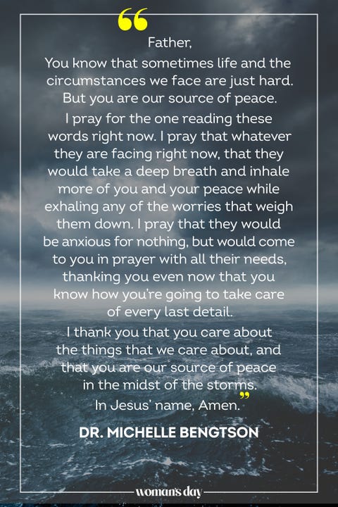 prayers for anxiety dr michelle bengtson