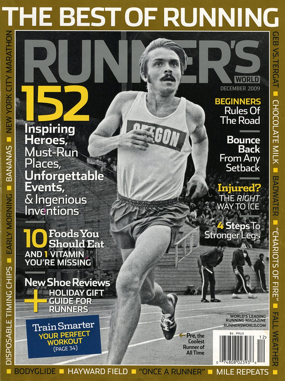 Pre History Steve Prefontaine on RW cover
