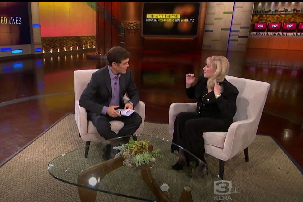 kat o'keefe talks to dr oz about remembering her precognitive dreams