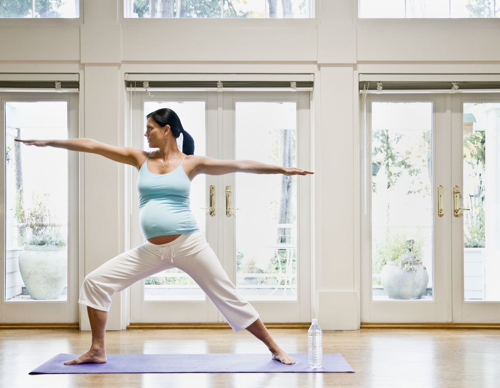embarazada yoga