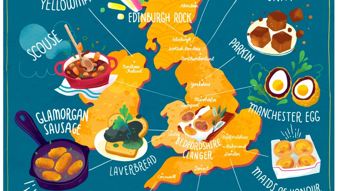 Premier Inn Regional Food Map