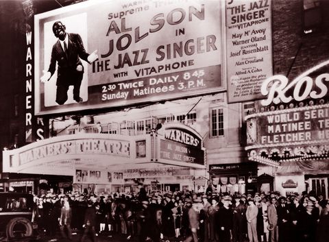 premiere of the jazz singer