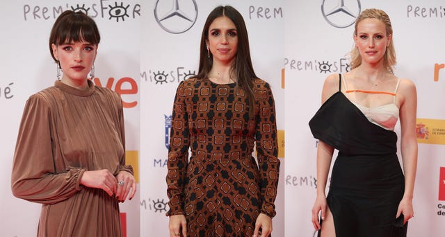 alfombra roja susana, elena furiase y natalia de molina