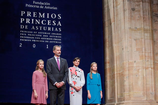 Infanta Sofía, Princesa Leonor, Reina Letizia, Rey Felipe VI, Lindsey Vonn, Premios Princesa de Asturias