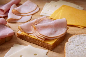 preparing a monte cristo sandwich