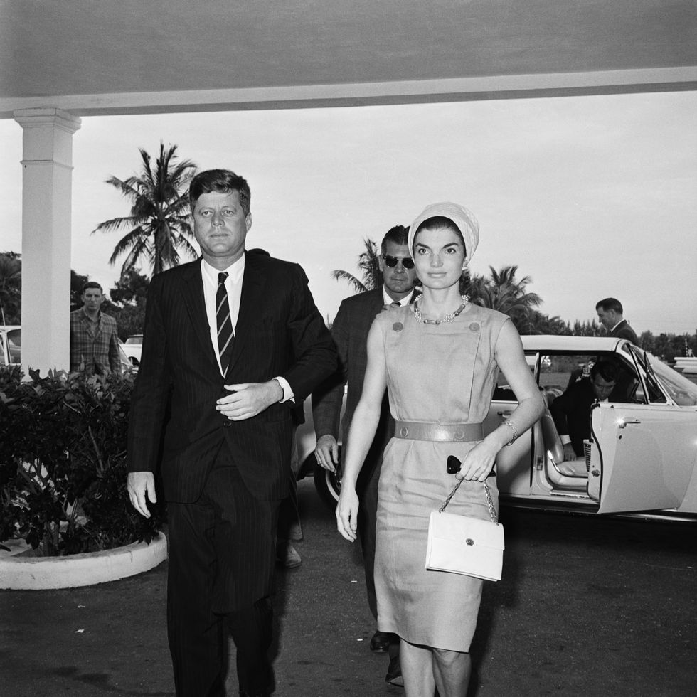 pres and mrs kennedy return to hospital