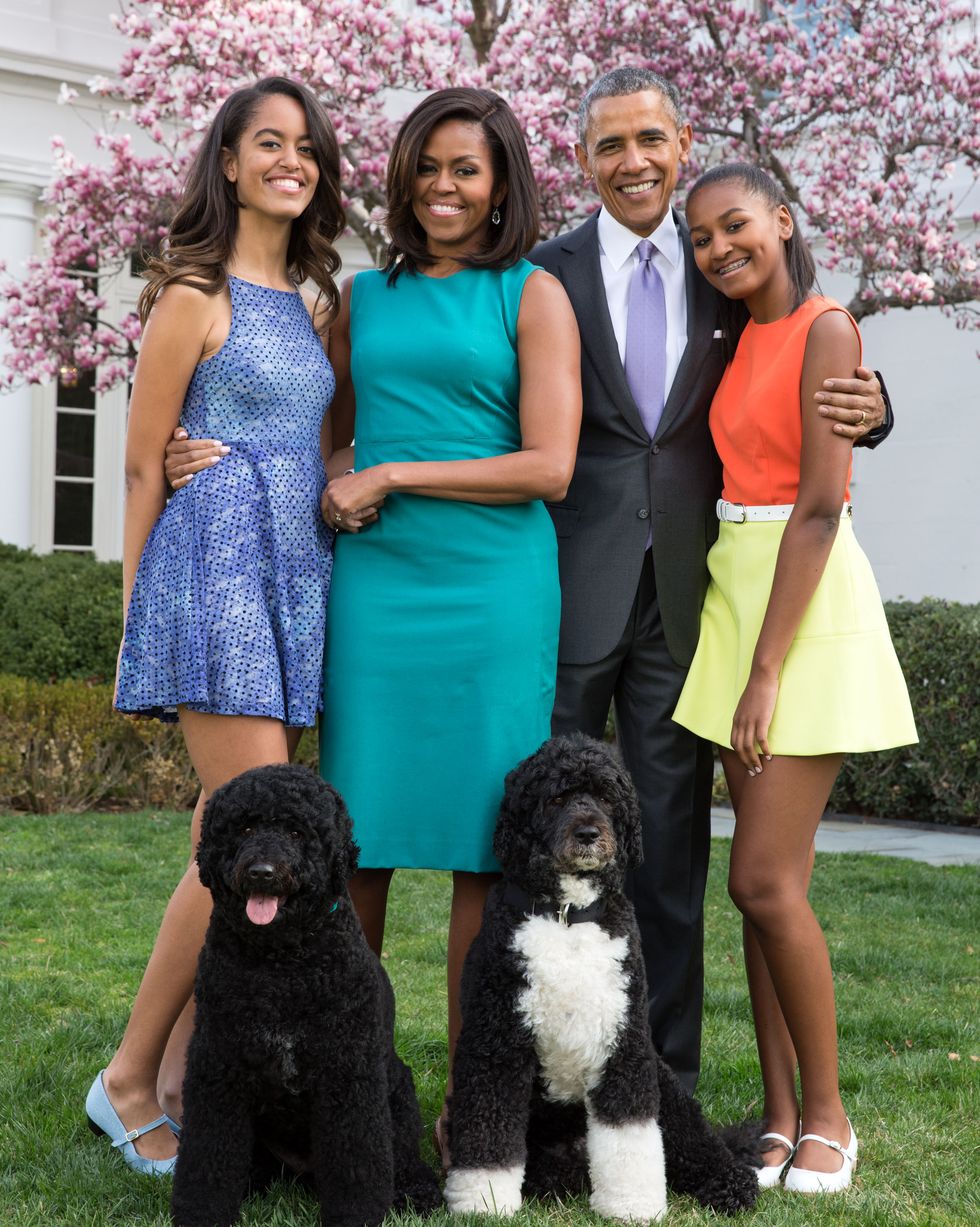 first family easter portrait