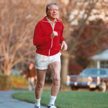 Jimmy Carter Jogging jimmy carter jogging