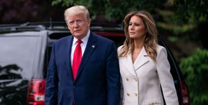 president trump departs white house for memorial day ceremony in baltimore
