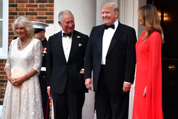 us president trump's state visit to uk day two