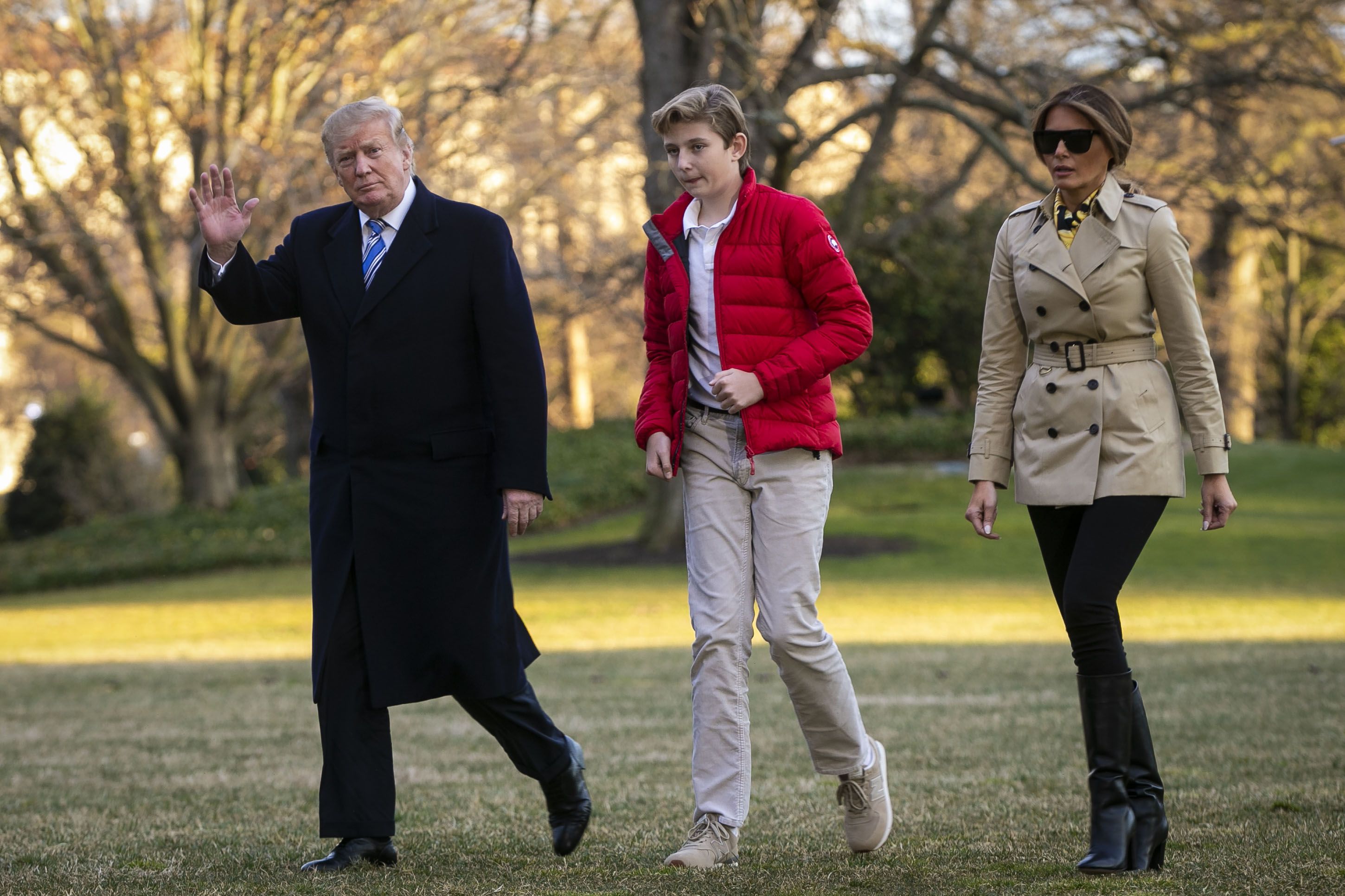 ドナルド・トランプ米大統領が溺愛する末っ子バロン・トランプ