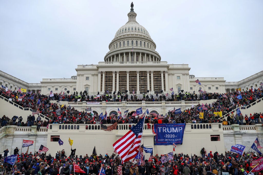 trump supporters storm capitol building in washington