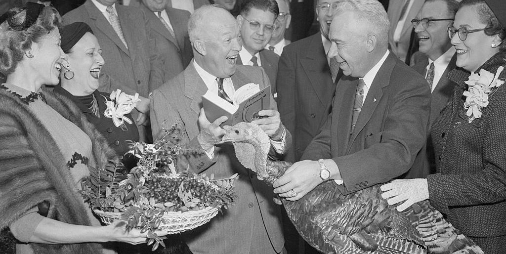 Eisenhower with Turkey