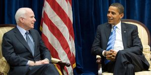 US President-elect Barack Obama meets wi