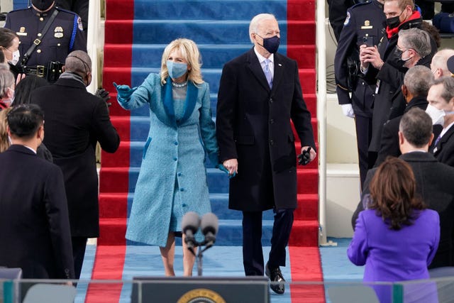 joe biden sworn in as 46th president of the united states at us capitol inauguration ceremony