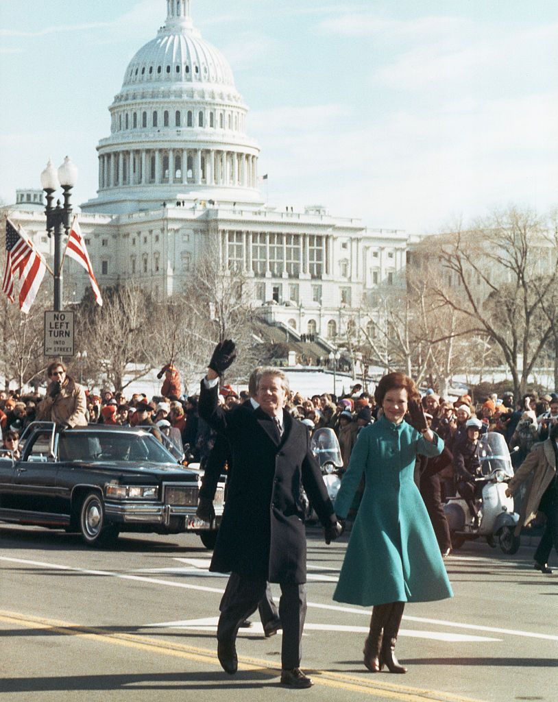 president carter's inauguration parade
