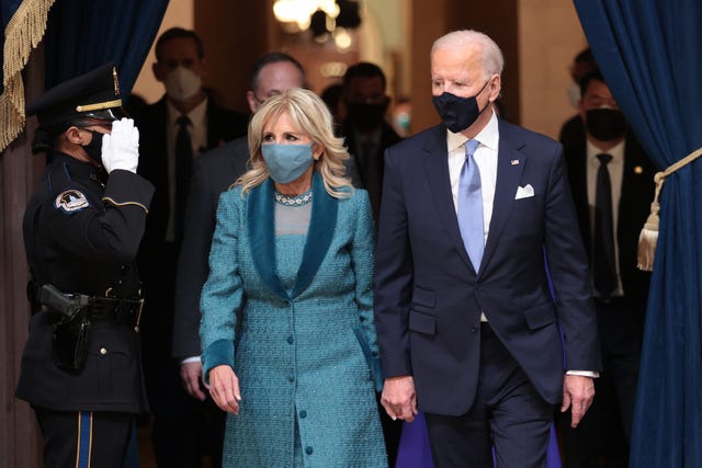 joe biden sworn in as 46th president of the united states at us capitol inauguration ceremony