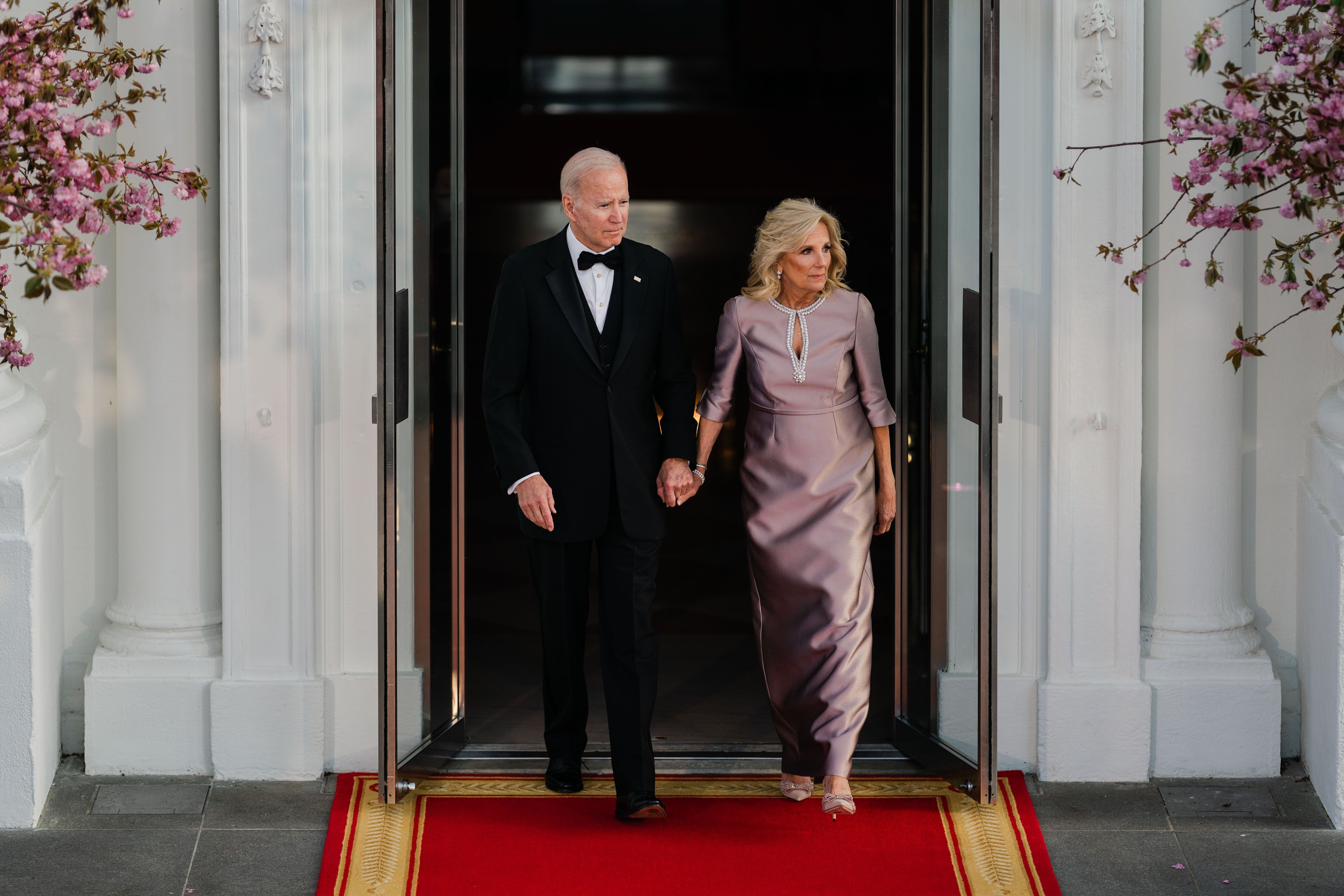 Jill Biden Ashley Biden Attend Crown Prince Hussein Rajwa Al