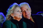 topshot us politics biden holiday tree lighting