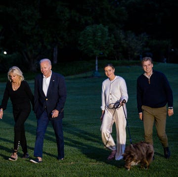 president joe biden, first lady jill biden, grandaugher naomi biden and fiance peter neal