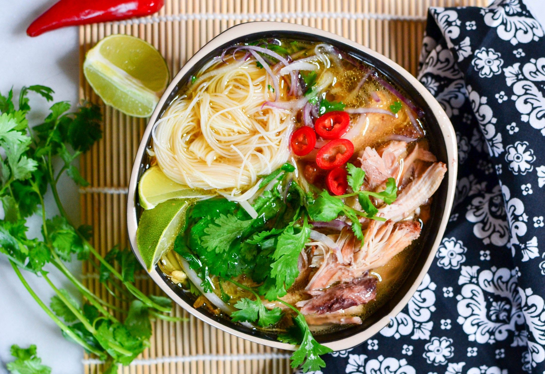 Chicken pho recipe online pressure cooker