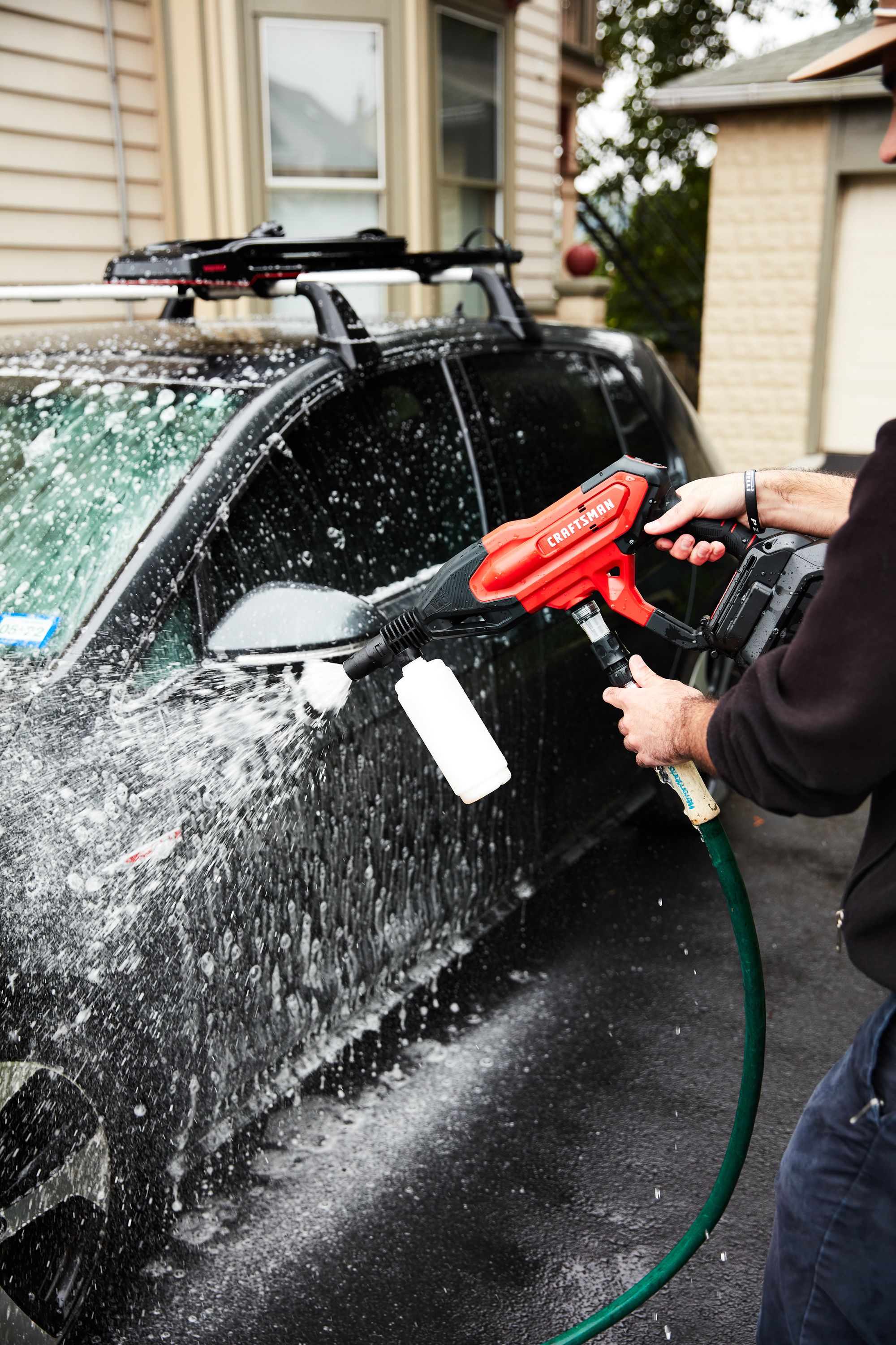 Pressure Cordless Washing Gun Water Pump Sprayer Household Car