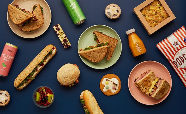 pret a manger’s christmas menu is here, including drinks and food