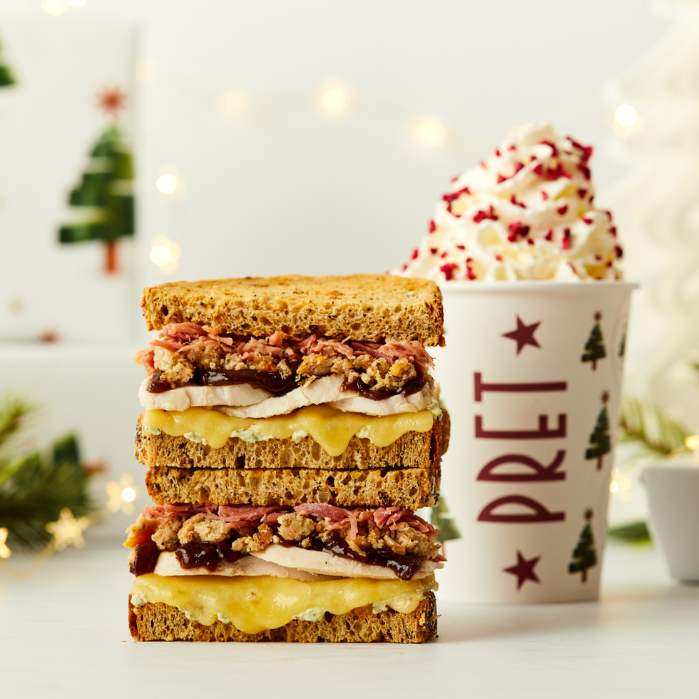 pret boxing day toastie