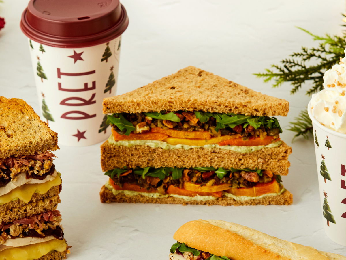 Pret Christmas menu 2023 launches today