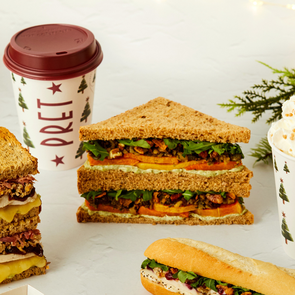 pret vegan christmas sandwich
