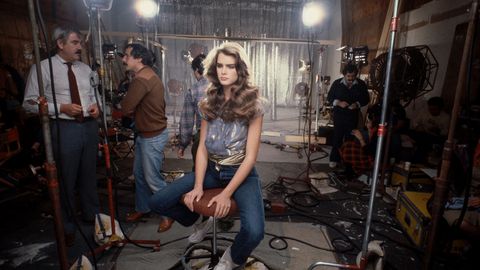 brooke shields appears in pretty baby brooke shields by lana wilson, an official selection of the premiers program at the 2023 sundance film festival courtesy of sundance institute photo by getty