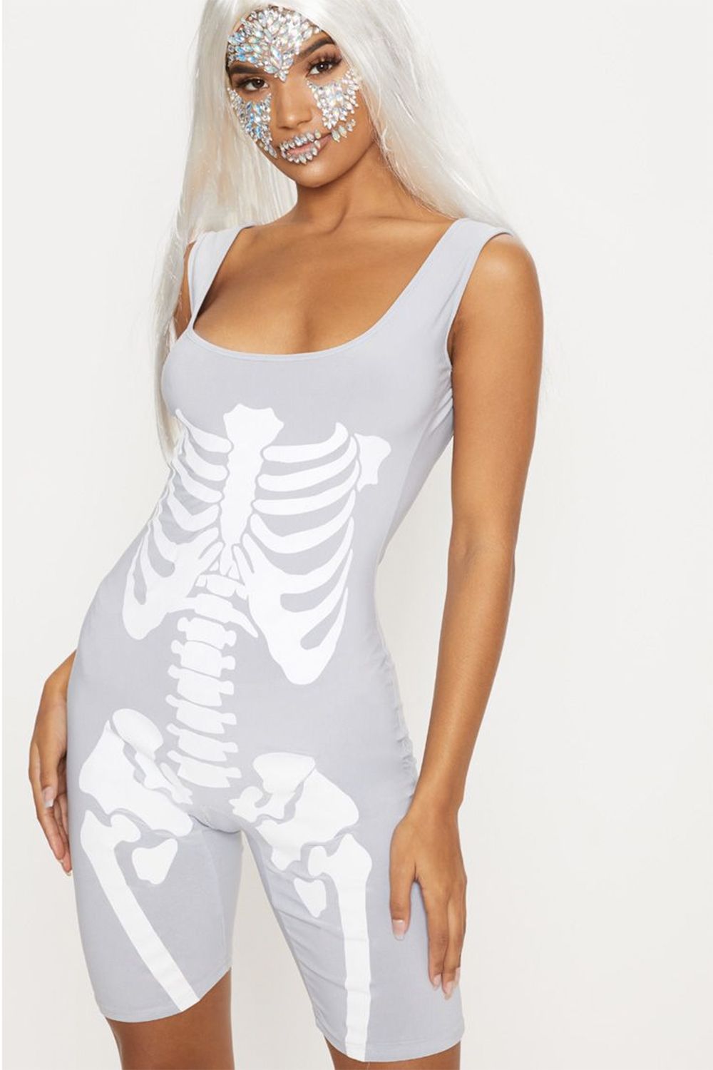 Pretty little thing skeleton sales dress