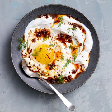 turkish eggs with greek yogurt recipe