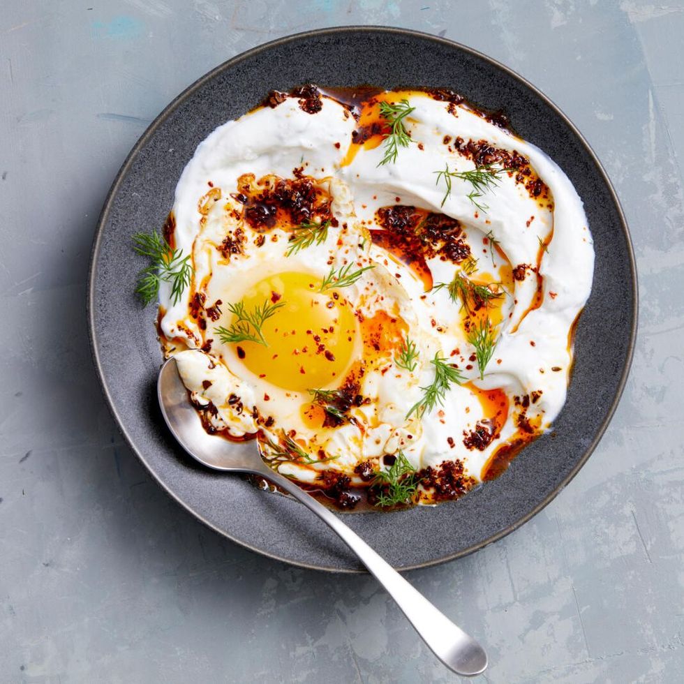 healthy breakfast recipes for weight loss turkish eggs with greek yogurt