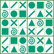 Green, Line, Pattern, Circle, Design, Font, Number, Square, Parallel, 