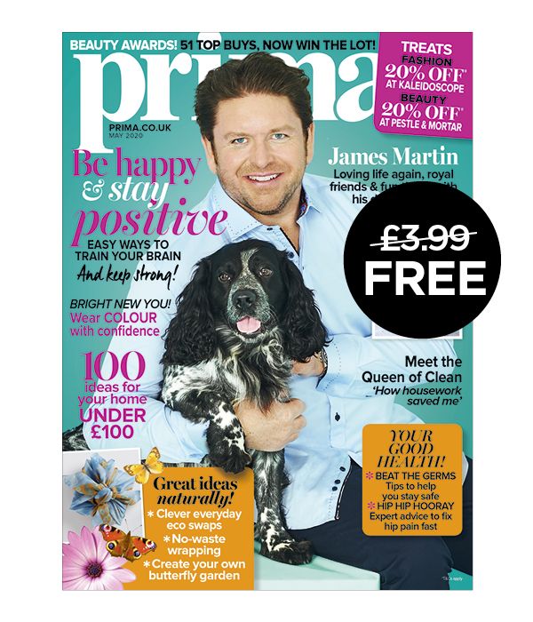 may issue of prima with james martin cover star
