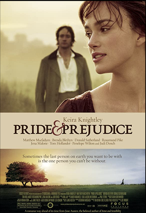 pride and prejudice movie poster