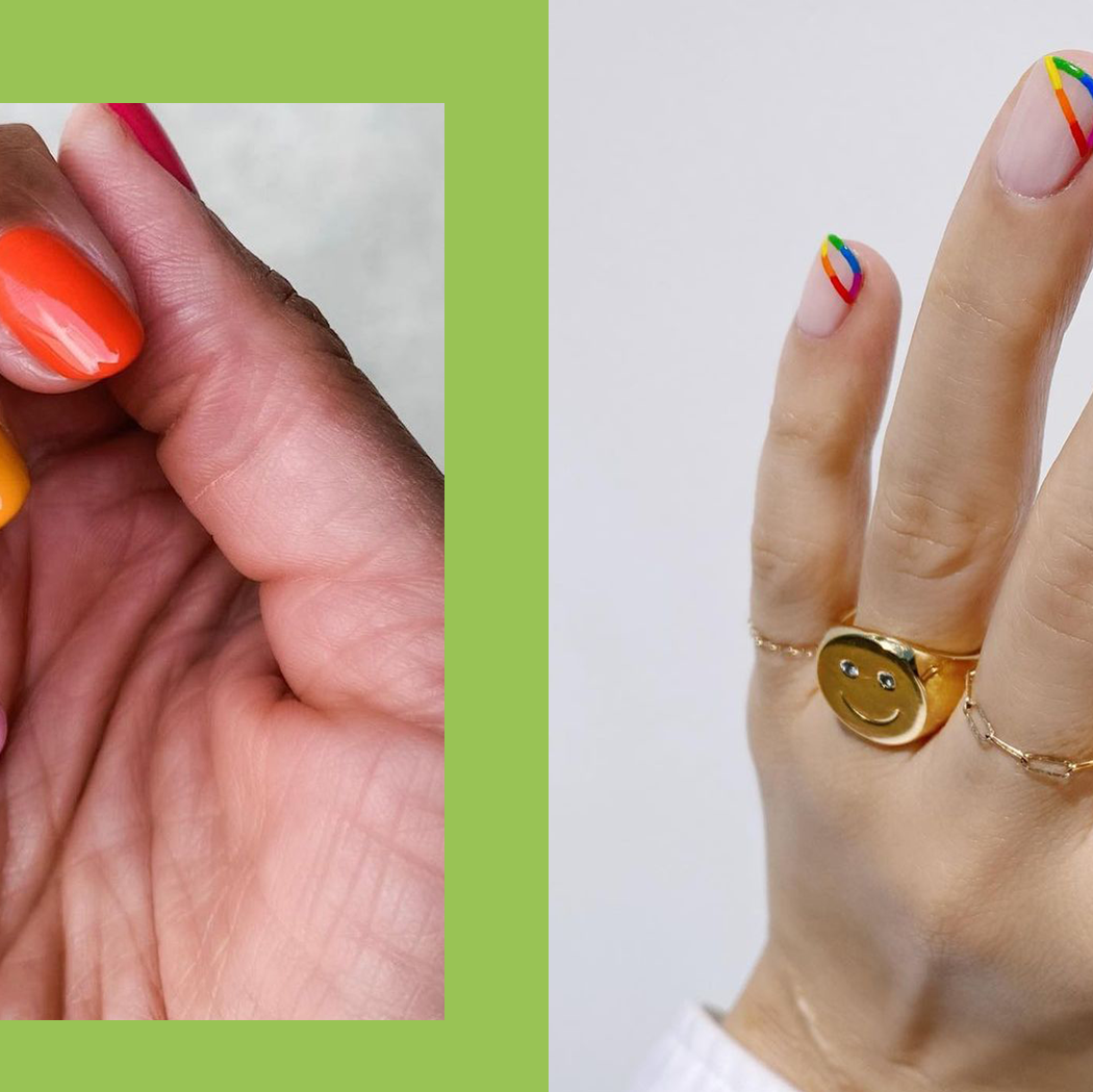 Pride nail art designs – Scratch