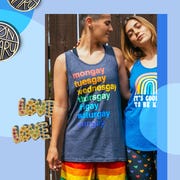 This is an image harrys pride shave set, nonbinary and they pins, love pave stud earrings, mongay tank top