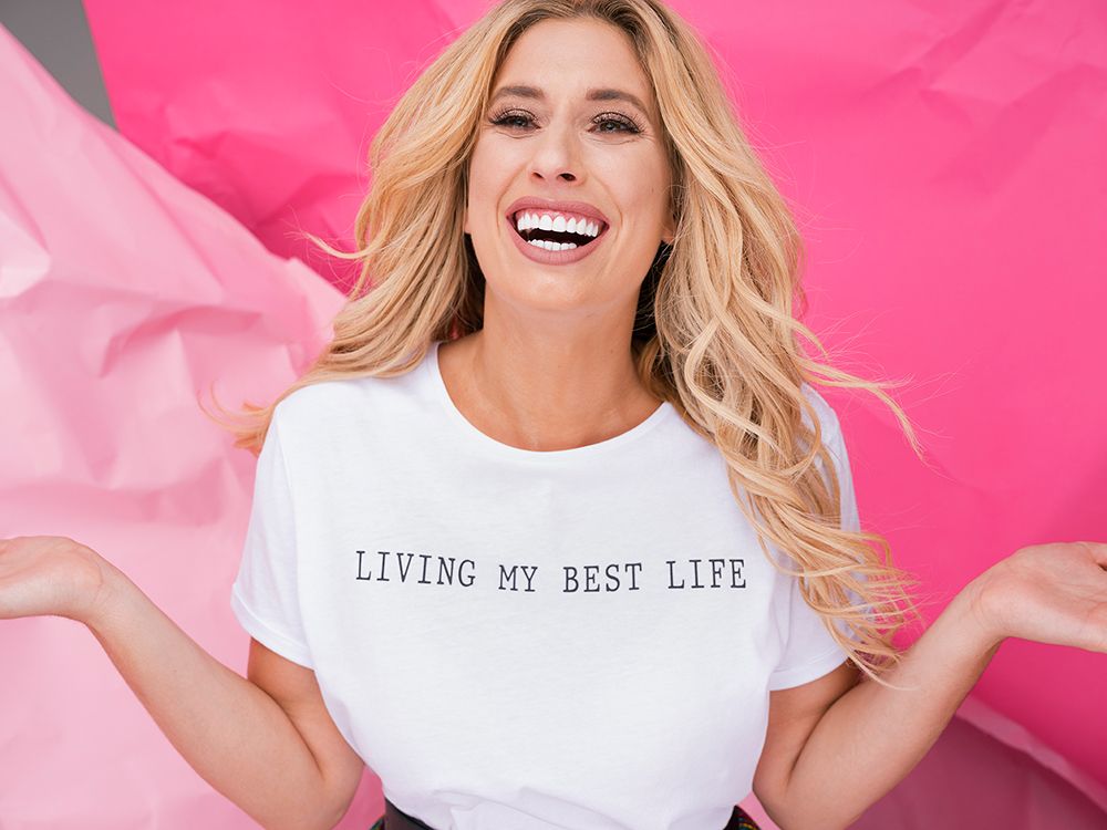 Stacey solomon sale smile t shirt