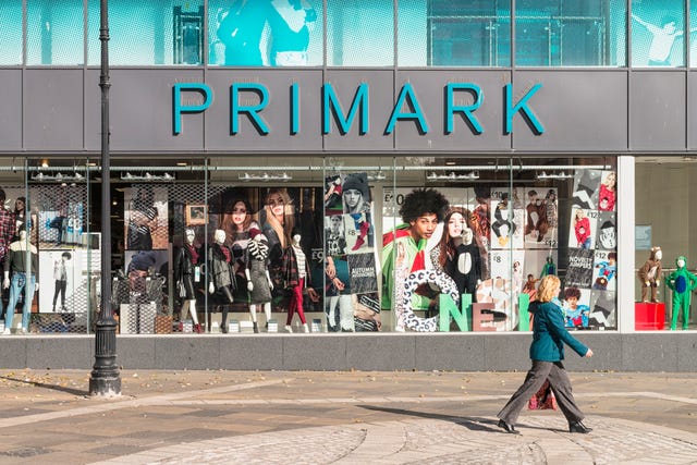 Primark storefront in Dundee